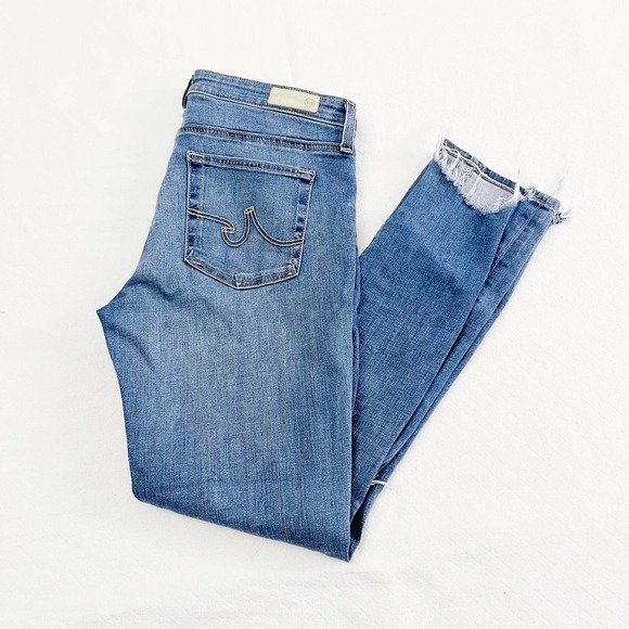 AG Adriano Goldschmied The Prima Ankle Cigarette Ankle Denim SZ29R - Picture 3 of 8